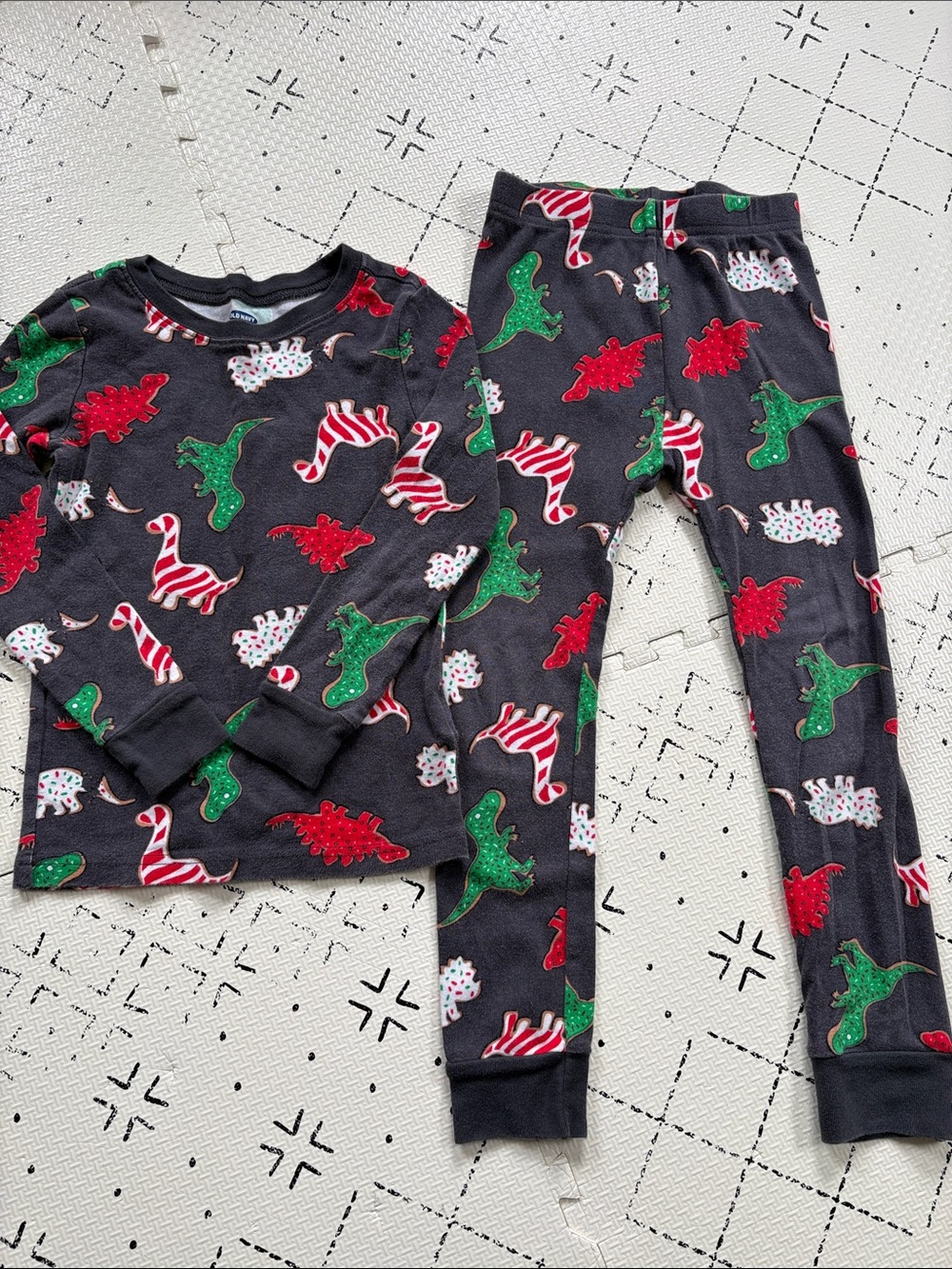 Old Navy dino cookies pjs